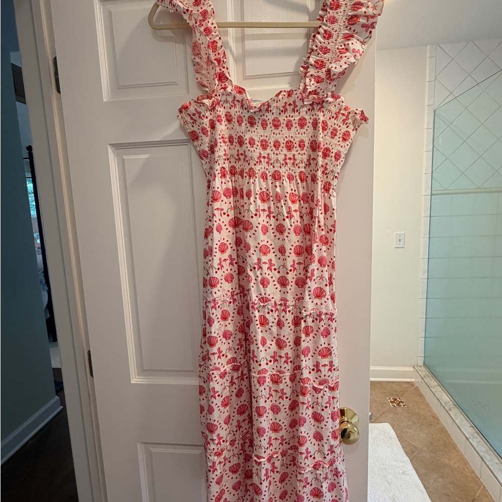 Hill House Home Seashell print Nap Dress - Picture 3 of 5